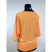 Bluzka Emma z dekoltem łódka i rękawem kimono